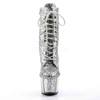 Pleaser - ADORE1020G Bottes de plateforme, Pole dance chaussures - Chaussures de pole dance - Couleur argent Product image